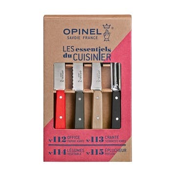 Loft Kitchen Knife Set, Multi