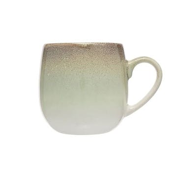 Ombre Mug , 450ml, Green