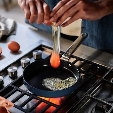 Space Folding Frying Pan, 24cm, Midnight Blue