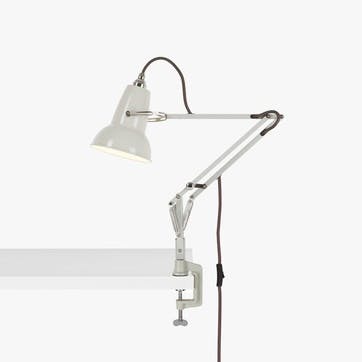 Original 1227 Mini Lamp with Desk Clamp, Linen White