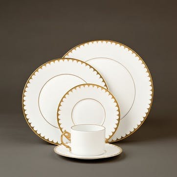 Aegean Filet Side Plate D17cm, Gold