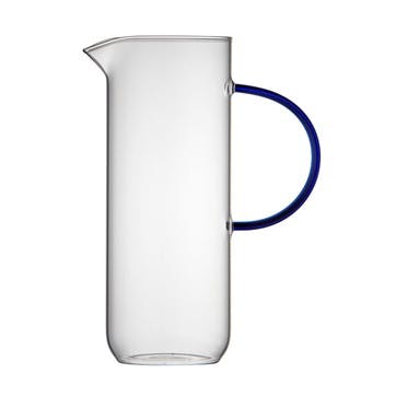 Torino Jug, 1.1l, Clear and Blue