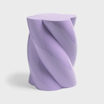 Marshmallow Side Table, H40cm, Lilac