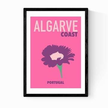 Mother & Sun Studio Algarve Coast Print, Pink