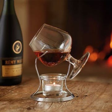 Brandy and Cognac Warmer Gift Set , Clear