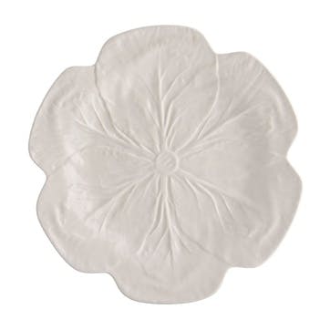 Cabbage Dinner Plate 26.5cm, Beige