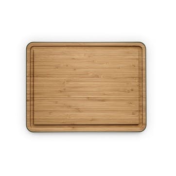 Green Tool Bamboo Cutting Board with Groove 39 x 28cm