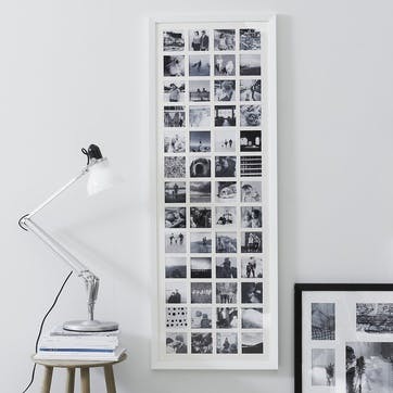 52 Aperture Year In Memories Photo Frame, White