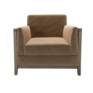 Chester Armchair, Spiced Latte Cotton Matt Velvet