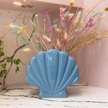 Vase H22cm, Light Blue