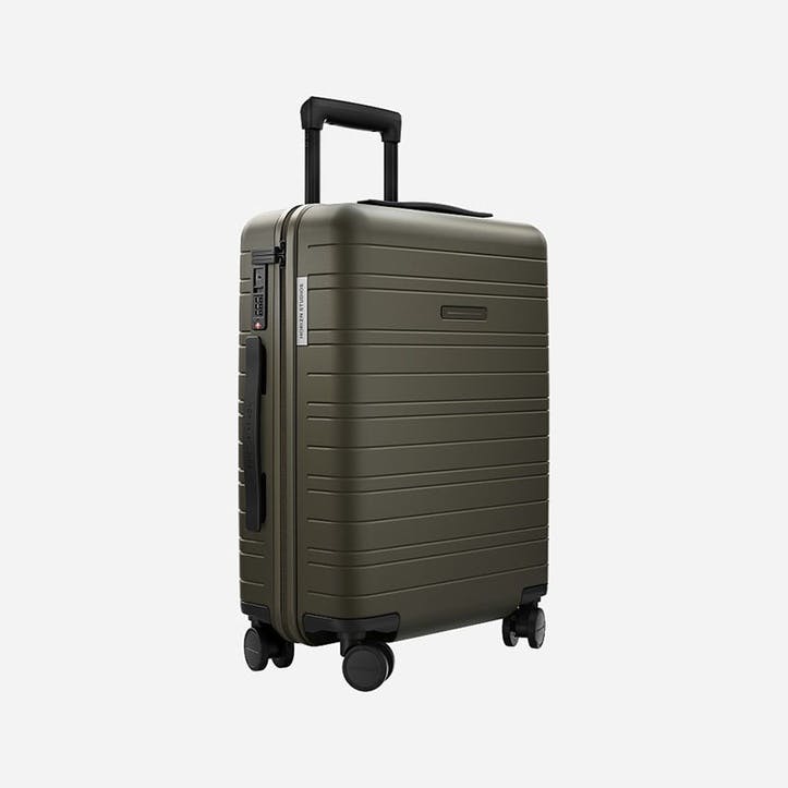 H5  Essential Cabin Luggage W40 x H55 x D23cm, Dark Olive