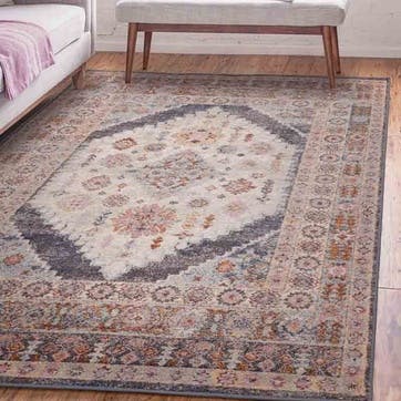 Flores Traditional Persian Fiza Rug 120 x 170cm, Multi