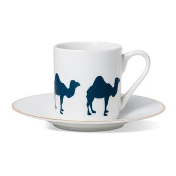 Camel Cup and Saucer