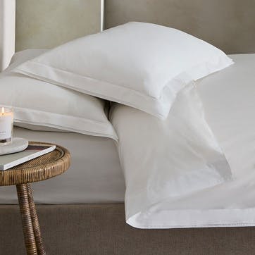 Canova Standard Oxford Pillowcase, White