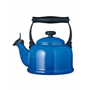 Traditional Stove Top Kettle; Marseille Blue