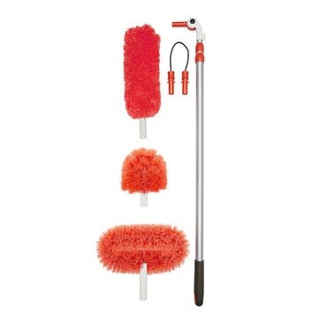 Long Reach Duster System With Pivoting Heads, OXO