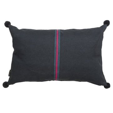 'Zebra' Embroidered Cushion