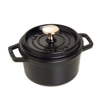 Cast Iron Mini Cocotte, Black