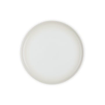 Stoneware Coupe  Dinner Plate 27cm, Meringue