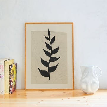 Plant Poem Print 50 x 70cm, Multi