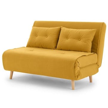 Haru Sofa Bed - Double; Butter Yellow