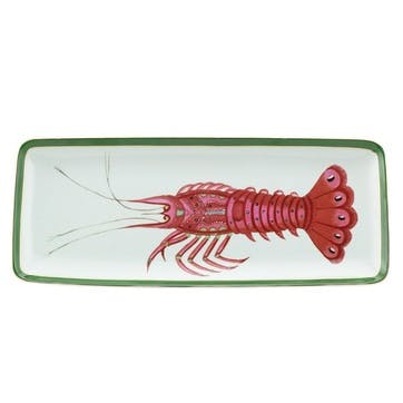 Shrimp Serving Plate, 26cm, Pastel