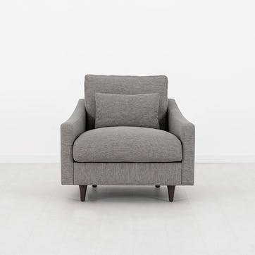 Model 07 Linen Armchair, Shadow