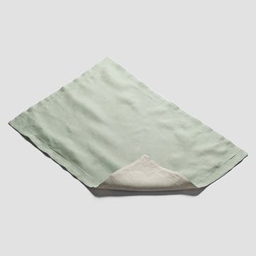 Linen Set of 4 Placemats 35 x 50cm, Sage Green