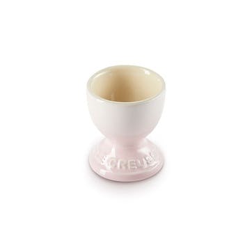 Stoneware Egg Cup , Shell Pink