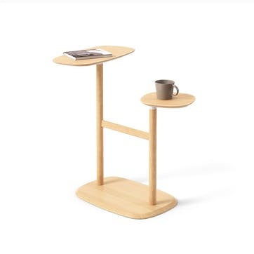 Swivo Side Table, Natural