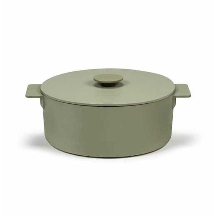 Casserole dish, H13 x W26 x L33cm, Serax, Surface, Green