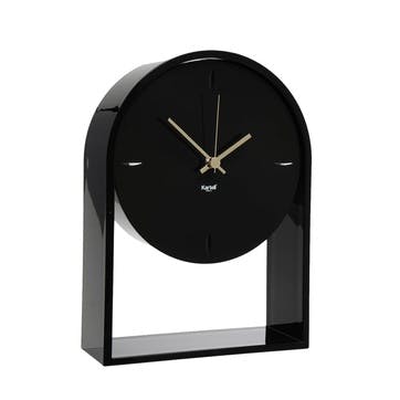 Air Du Temps, Mantel Clock, Black