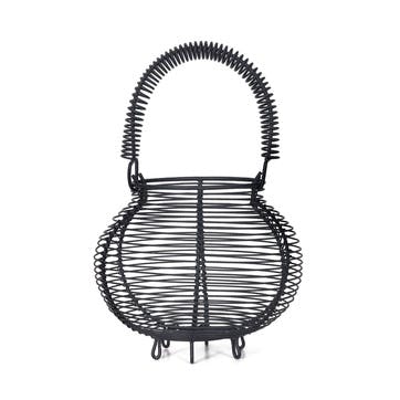 Brompton Egg Basket, Small, Carbon - Steel