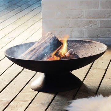 Cast Iron Fire Bowl