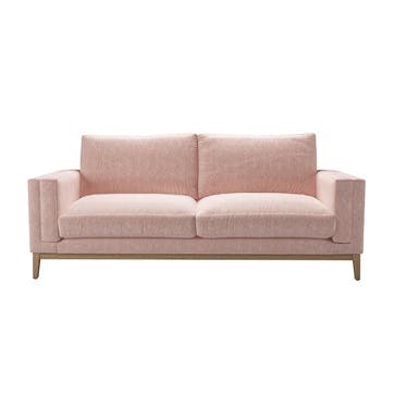 Costello Three Seater Sofa, Pavilion Pink Brushstroke