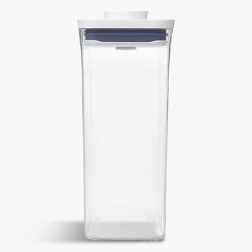 Good Grips Pop Rectangle Medium Storage Conatiner 2.6L, Clear