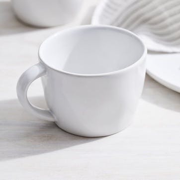 Portobello Mug, White