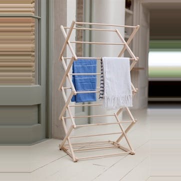 Wooden Clothes Horse in Beech