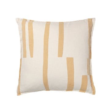 Lyme Grass Cushion Cover, 50cm x 50cm, Yellow
