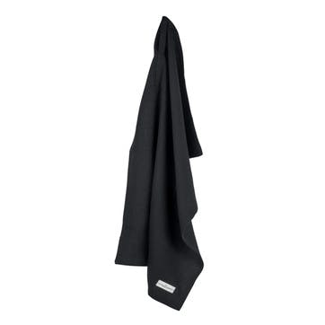 Herringbone Kitchen Towel 53 x 86cm, Black