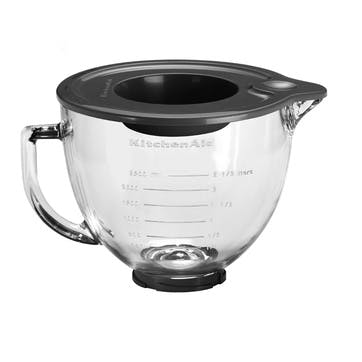 KitchenAid FREE Glass Bowl with Lid, 4.8L