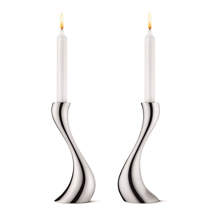 Small Cobra Candle Holders, Set of 2