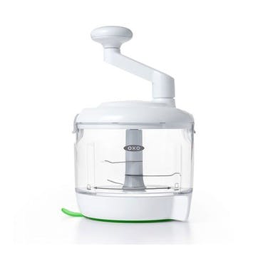 Good Grips One-Stop Chop Manual Food Processor, White