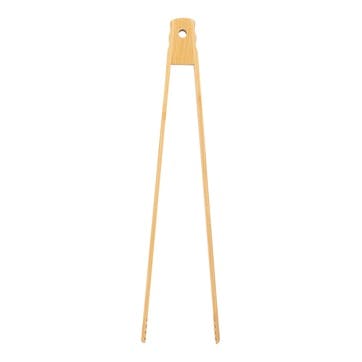 Bamboo Tongs, Natural