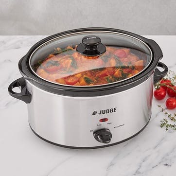 Slow Cooker 3.5L, Stainless Steel