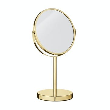 Gold Stand Mirror