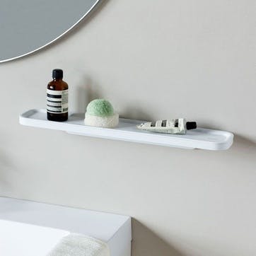 MindSet Bathroom Shelf , Mineral Fresh White