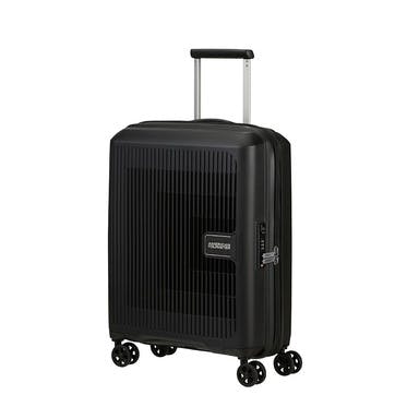 Aerostep Cabin Suitcase H55 x L40 x W20/23cm, Black