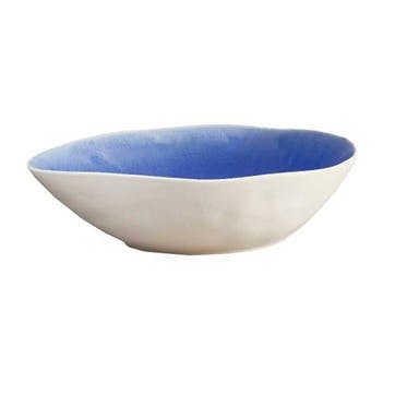 Vie Naturelle Soup/Cereal/Pasta Bowl, W20.2cm x D16.5cm, Blue