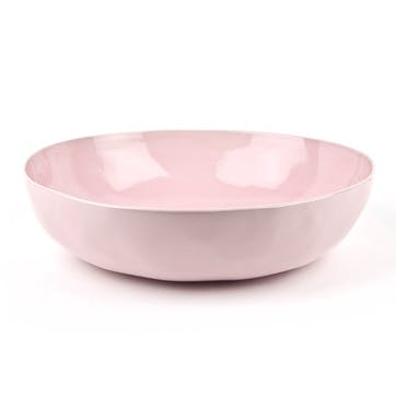 Serving/salad bowl, D30 x H7cm, Quail's Egg, pale pink
